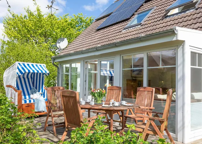 Ostseegarten Langholz - Wintergarten Bis 7 Pers Apartamento Waabs