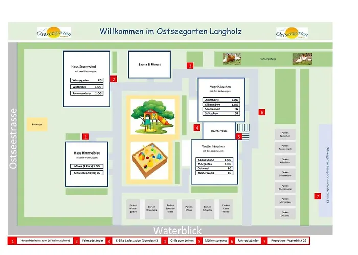 Apartamento Ostseegarten Langholz - Wintergarten Bis 7 Pers